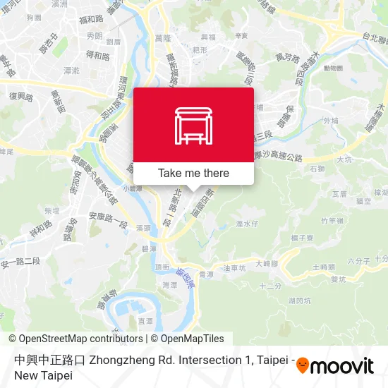 中興中正路口 Zhongzheng Rd. Intersection 1 map