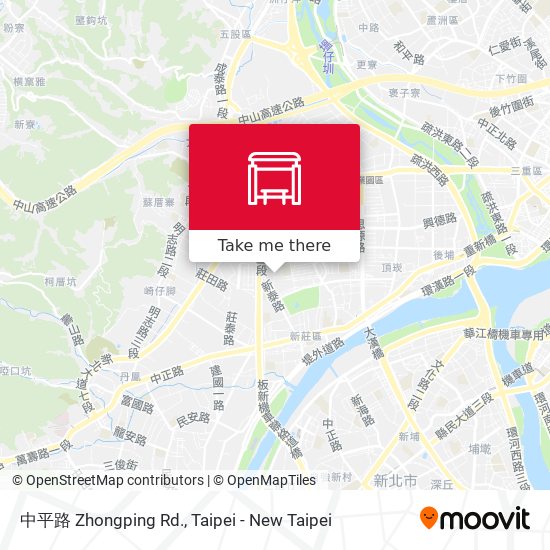 中平路 Zhongping Rd. map