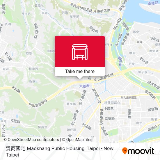 貿商國宅 Maoshang Public Housing map