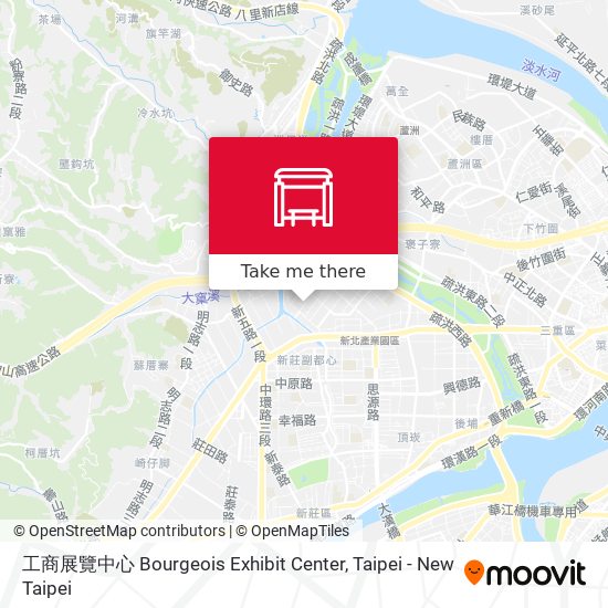 工商展覽中心 Bourgeois Exhibit Center map