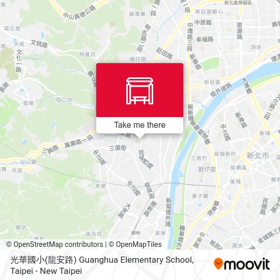 光華國小(龍安路) Guanghua Elementary School map