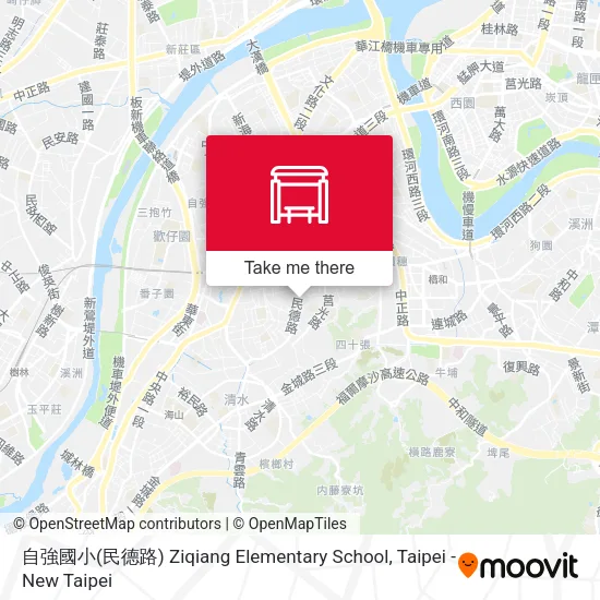 自強國小(民德路) Ziqiang Elementary School map