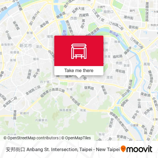 安邦街口 Anbang St. Intersection map