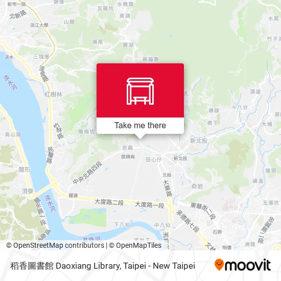 稻香圖書館 Daoxiang Library map