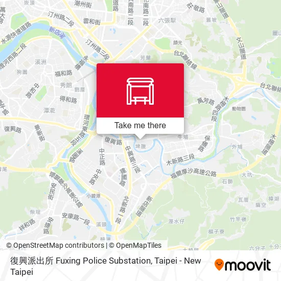 復興派出所 Fuxing Police Substation map
