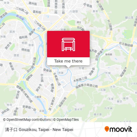 溝子口 Gouzikou地圖