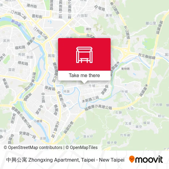 中興公寓 Zhongxing Apartment map