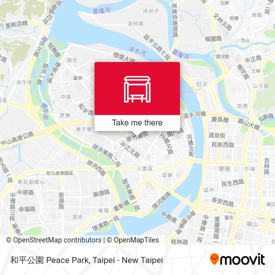 和平公園 Peace Park map