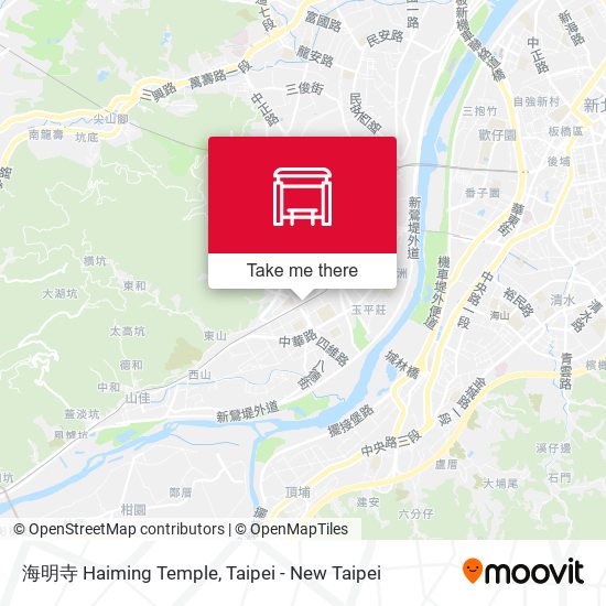 海明寺 Haiming Temple地圖