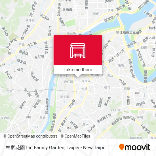 林家花園 Lin Family Garden map