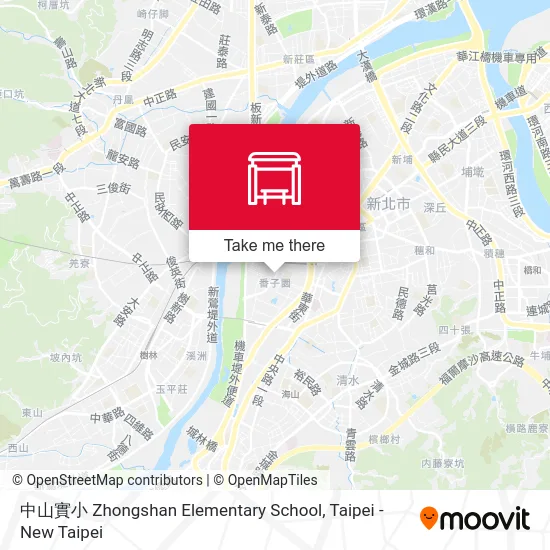 中山實小 Zhongshan Elementary School map