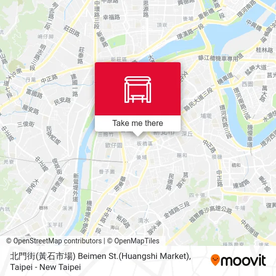 北門街(黃石市場) Beimen St.(Huangshi Market) map