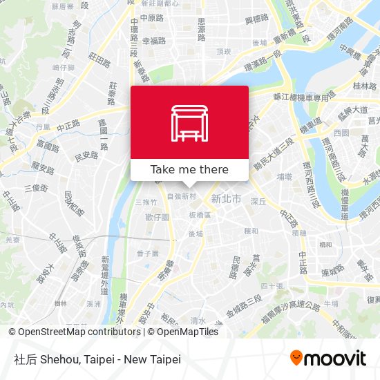 社后 Shehou map