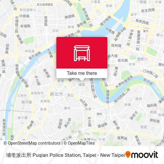 埔墘派出所 Puqian Police Station map