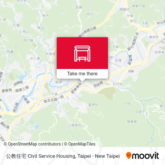 公教住宅 Civil Service Housing map