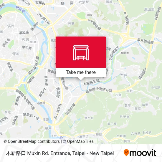 木新路口 Muxin Rd. Entrance map