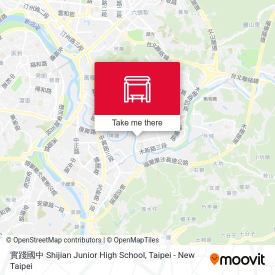 實踐國中 Shijian Junior High School map