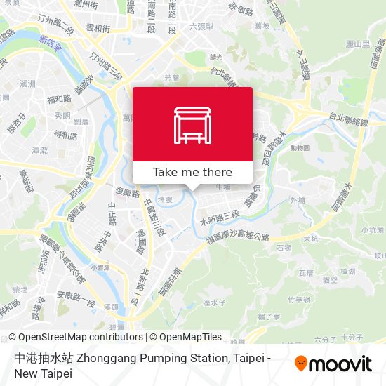 中港抽水站 Zhonggang Pumping Station地圖