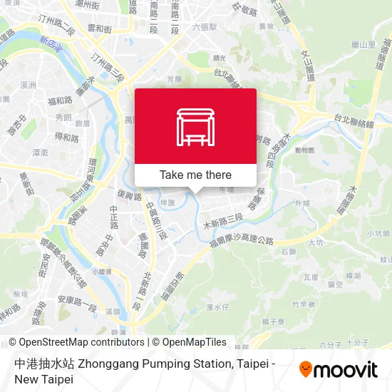 中港抽水站 Zhonggang Pumping Station地圖