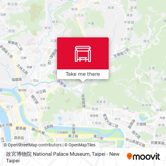 故宮博物院 National Palace Museum map
