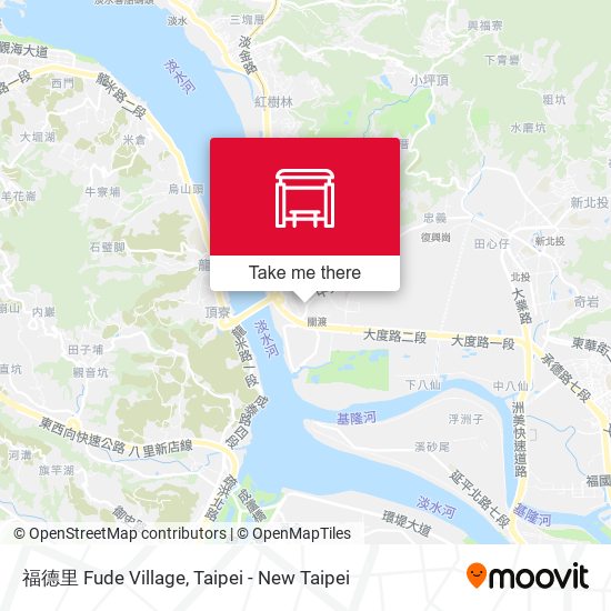 福德里 Fude Village地圖