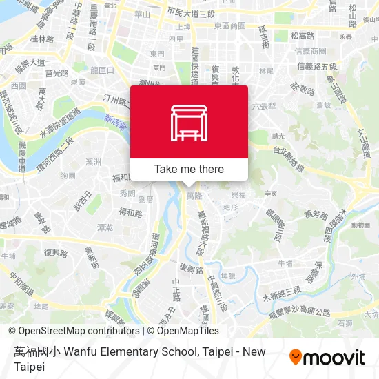 萬福國小 Wanfu Elementary School map