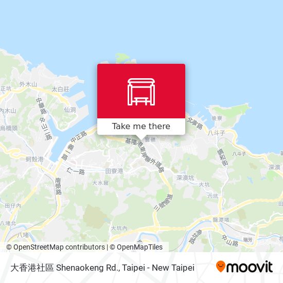大香港社區 Shenaokeng Rd. map