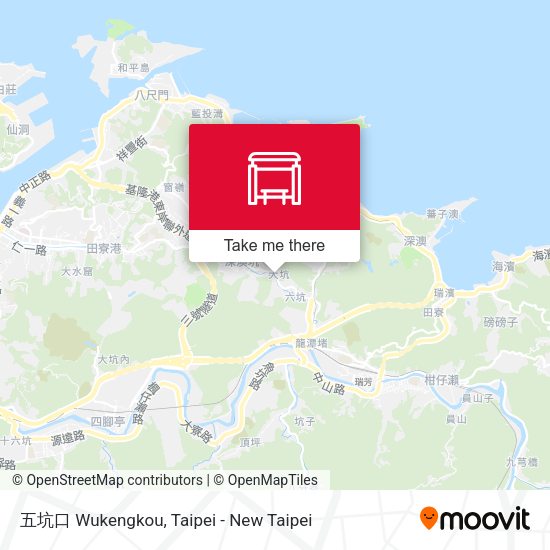 五坑口 Wukengkou map