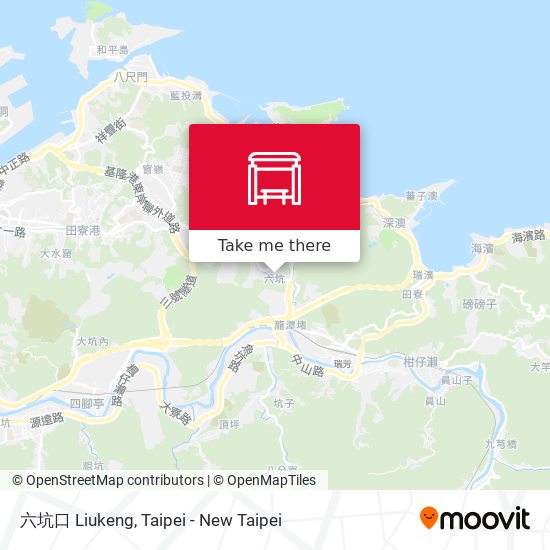 六坑口 Liukeng map