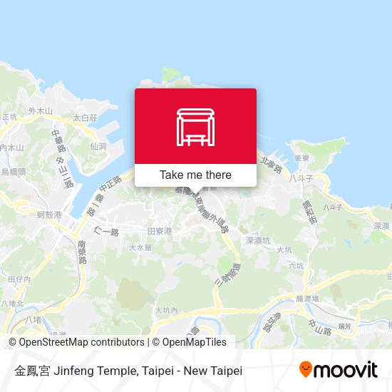 金鳳宮 Jinfeng Temple map