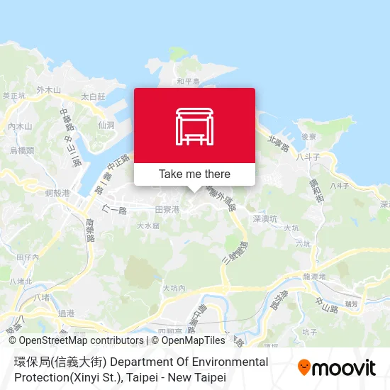 環保局(信義大街) Department Of Environmental Protection(Xinyi St.) map