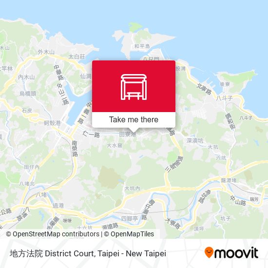地方法院 District Court map