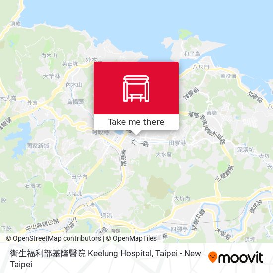 衛生福利部基隆醫院 Keelung Hospital map