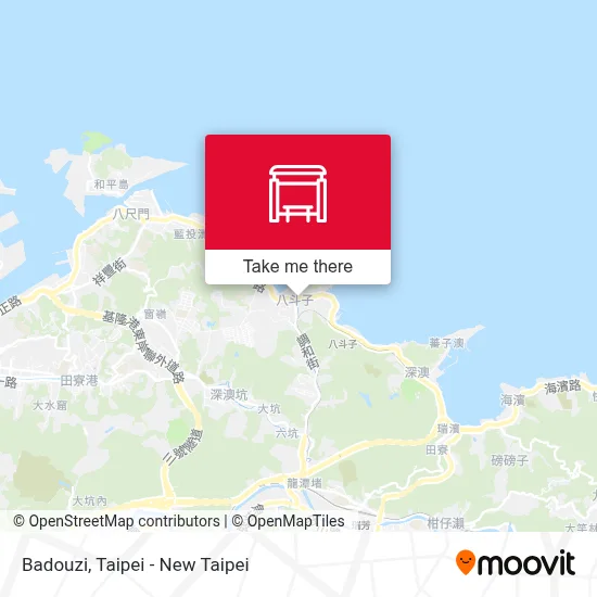 八斗子 Badouzi地圖