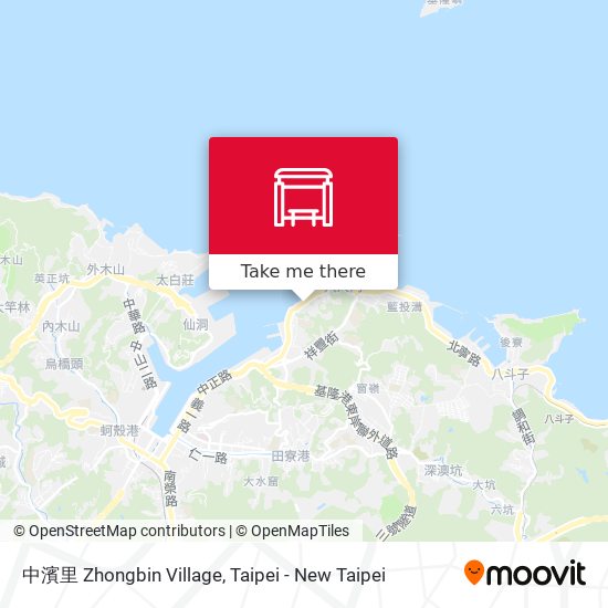 中濱里 Zhongbin Village地圖