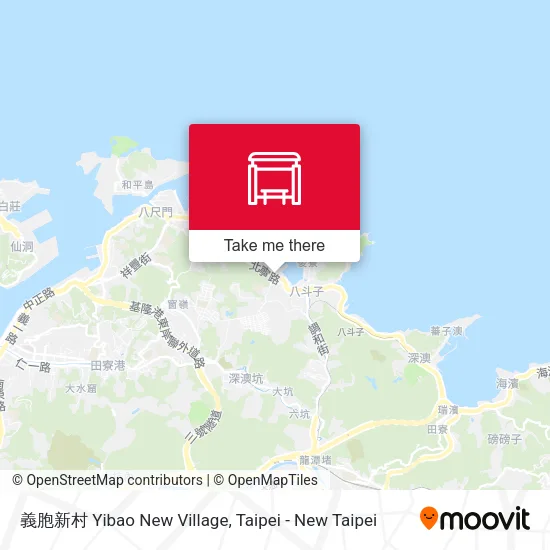 義胞新村 Yibao New Village map