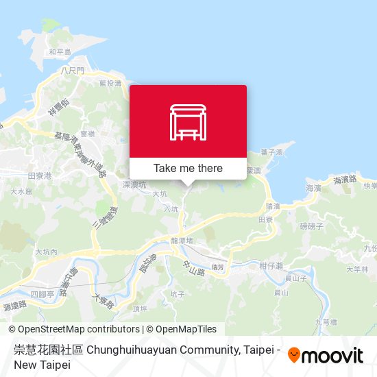 崇慧花園社區 Chunghuihuayuan Community地圖