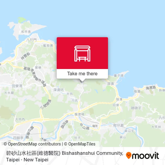 碧砂山水社區(維德醫院) Bishashanshui Community map