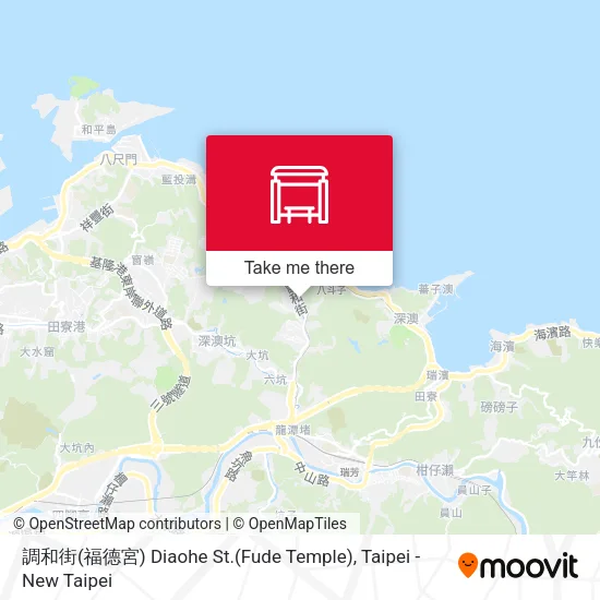 調和街(福德宮) Diaohe St.(Fude Temple) map