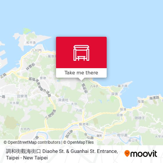 調和街觀海街口 Diaohe St. & Guanhai St. Entrance地圖