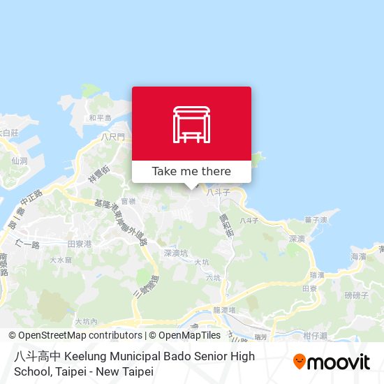 八斗高中 Keelung Municipal Bado Senior High School地圖