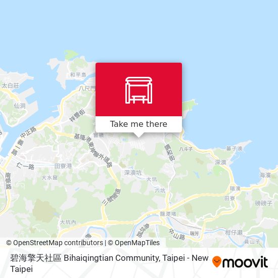 碧海擎天社區 Bihaiqingtian Community地圖