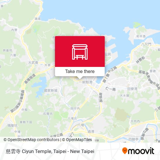 慈雲寺 Ciyun Temple map