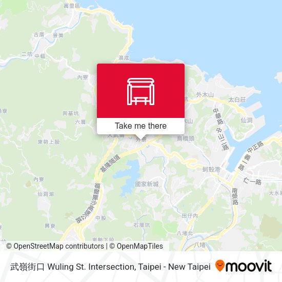 武嶺街口 Wuling St. Intersection map