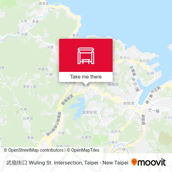 武嶺街口 Wuling St. Intersection map