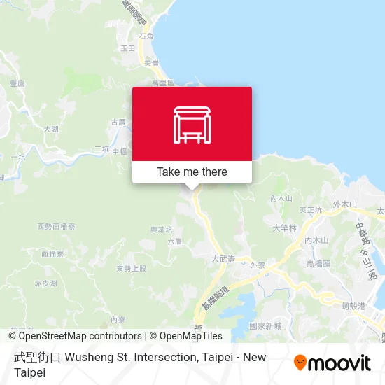 武聖街口 Wusheng St. Intersection地圖