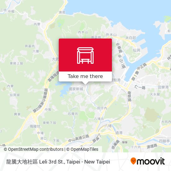 龍騰大地社區 Leli 3rd St. map