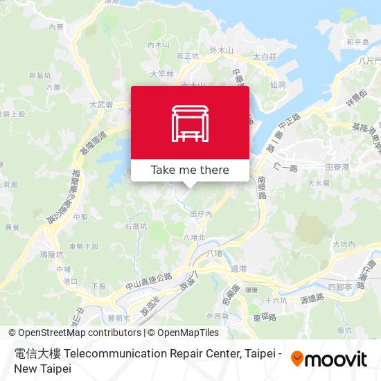 電信大樓 Telecommunication Repair Center map