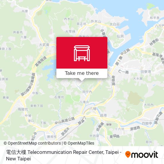 電信大樓 Telecommunication Repair Center map