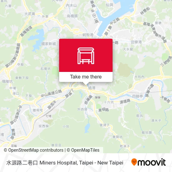 水源路二巷口 Miners Hospital map